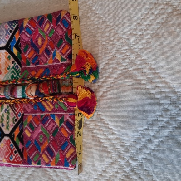 Guatemalan Tipico Worry Doll Bag - Picture 8 of 11